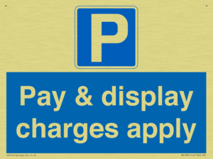 Pay & display charges apply